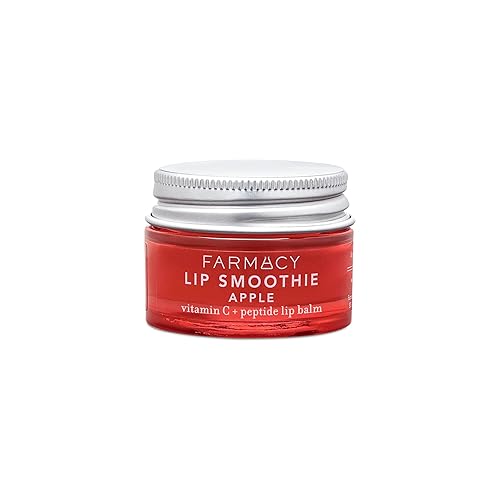 Farmacy Peptide Lip Smoothie - Hydrating Lip Balm with Vitamin C to Visibly Plump & Smooth Lines - Nourishing Treatment with a High-Gloss Finish