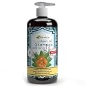 Vita A to Zee Moroccan Argan Oil & Biotin Shampoo (16.9 Fl Oz) | Professional Strength Formula | Natural Hair Repair, Moisturization Treatment