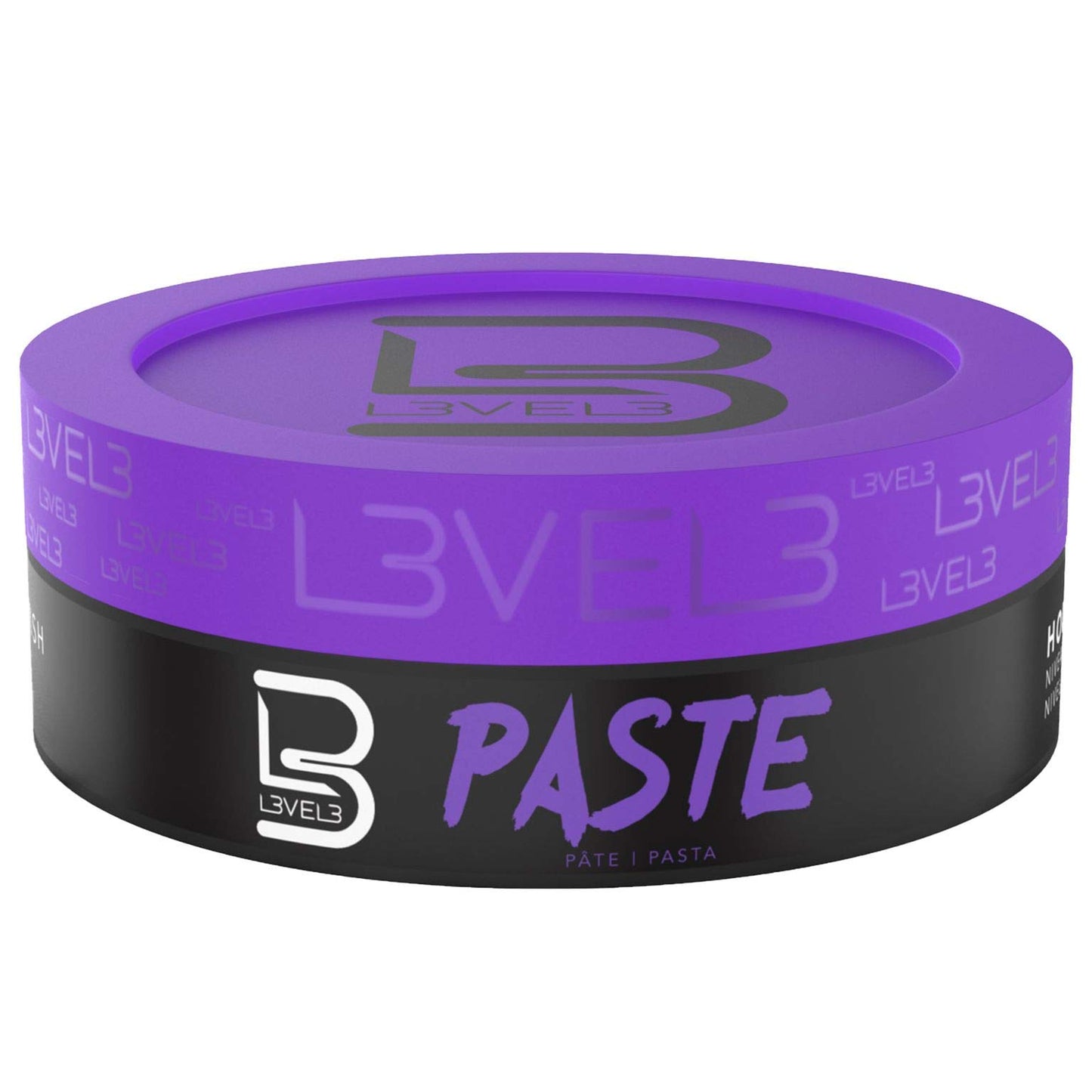 L3 - Level 3 Paste - Long-Lasting Hold - Improves Strength and Volume of Hair - Protects Against Hair Damage - Level Three Men Styling Product (150