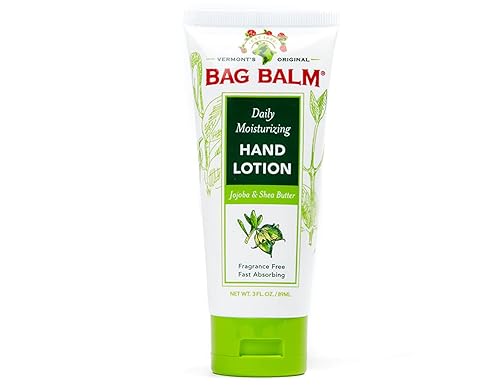Bag Balm, Daily Moisturizing Hand & Body Lotion, Fragrance Free, 3 fl oz (89 ml)