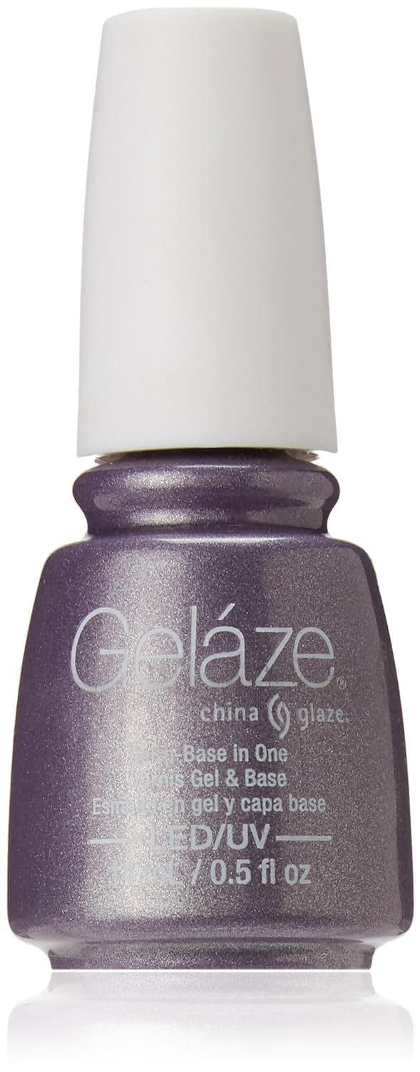 Gelaze Avalanche Gel-N-Base Polish, 0.5 Fluid Ounce Beauty & Personal Care China Glaze