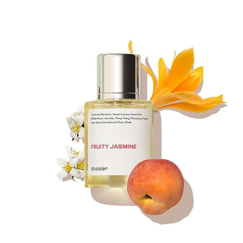 Dossier - Fruity Jasmine - Eau de Parfum - Luxury Perfume - Paraben-Free - Vegan - For Women - Fragrance 1.7 Fl oz (Spray 50ml)