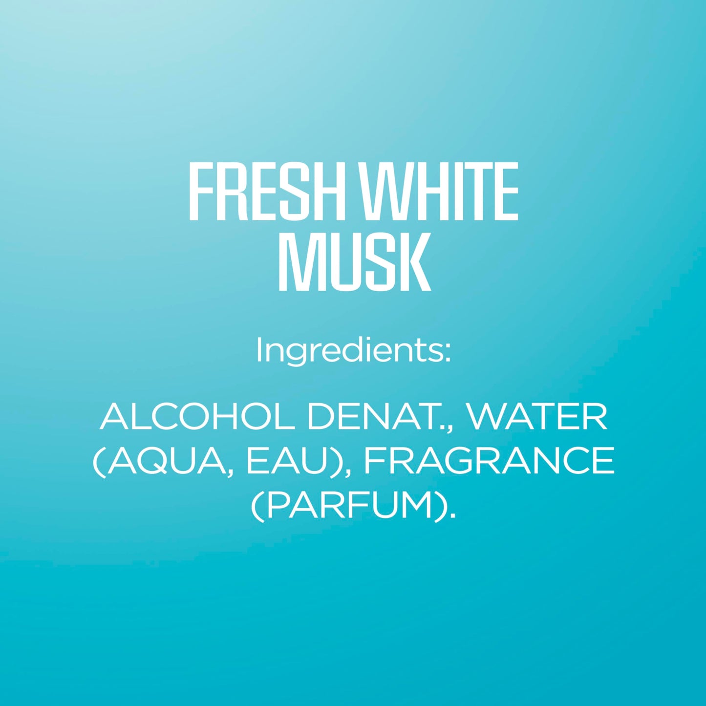 Body Fantasies Signature Fragrance Body Spray, Fresh White Musk, 8 Fluid Ounce