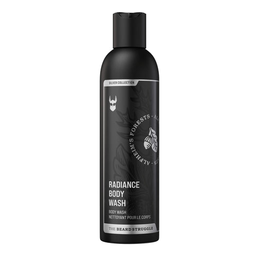 The Beard Struggle Men's Body Wash Alfheim's Forests - Silver Collection - Skin Cleaning Agent - Natural Body Wash - Shower Gel Liquid Soap - 240 mL Beauty & Personal Care The Beard Struggle