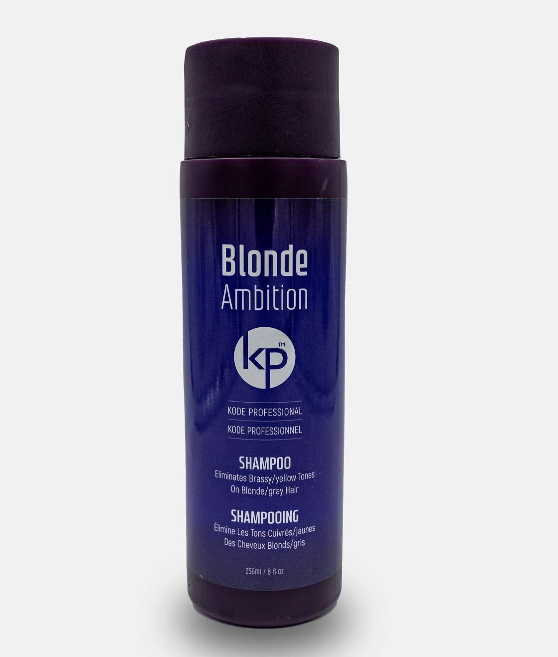 Blonde Ambition Purple Toning Shampoo and Conditioner Set, 8 floz by Kode Professional