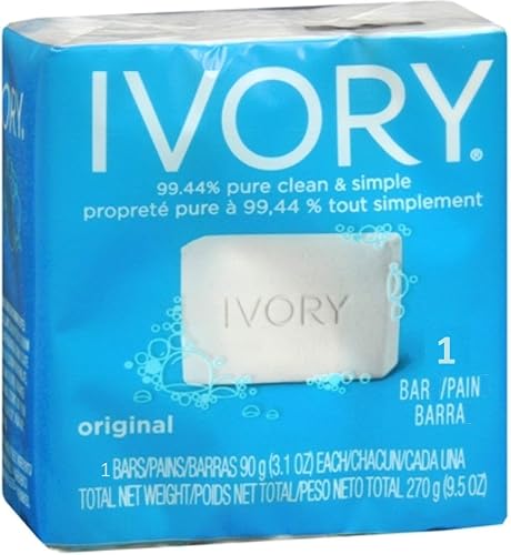 Ivory Bar Soap, 3.1 oz bar