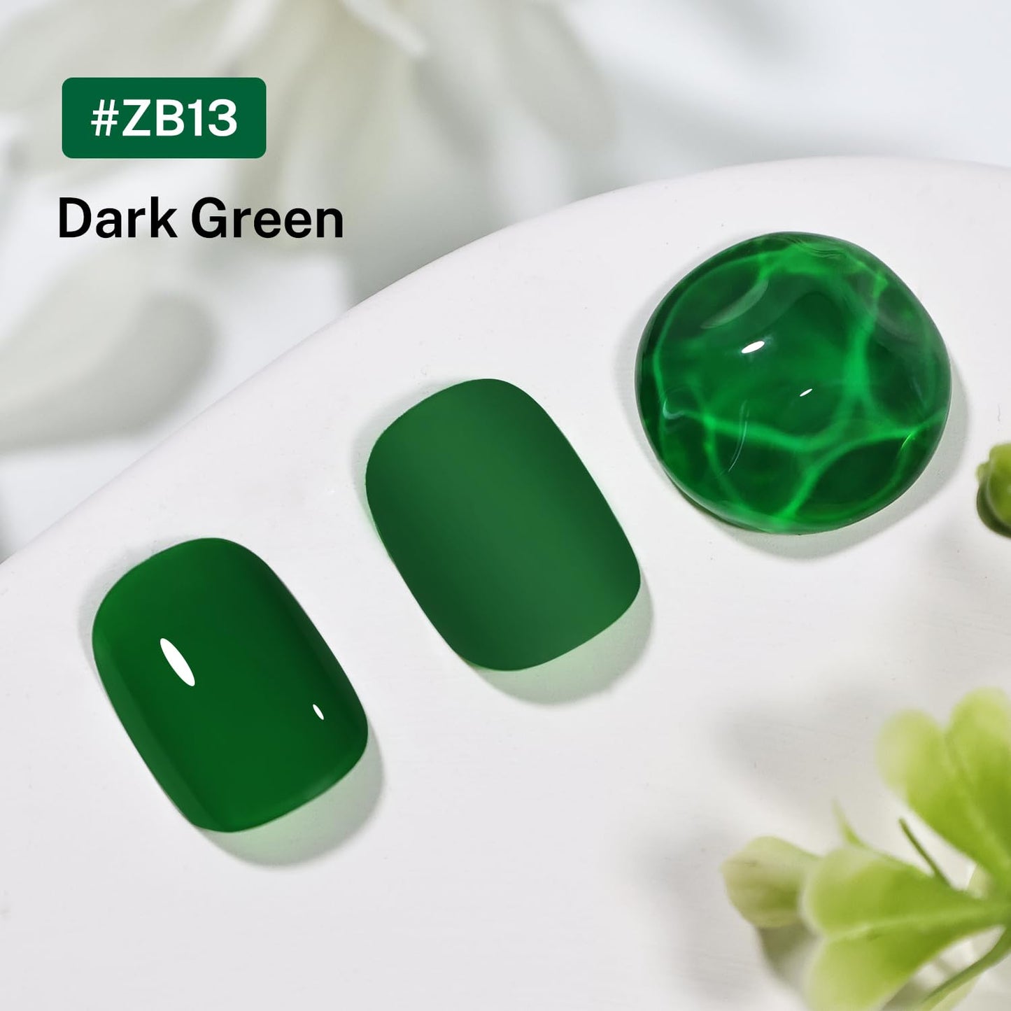 OpenLive 16.5ml Dark Green Nail Polish Large Volume Quick Dry Nail Polish, Long Lasting Shine, Fingernail Toenail Nail Art DIY Home Travel Nail Art Beauty and Personal Care OpenLive