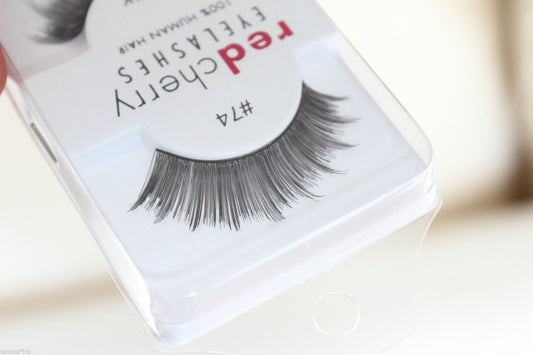 #74 Strip False Eyelashes by Red Cherry (6 Pairs)