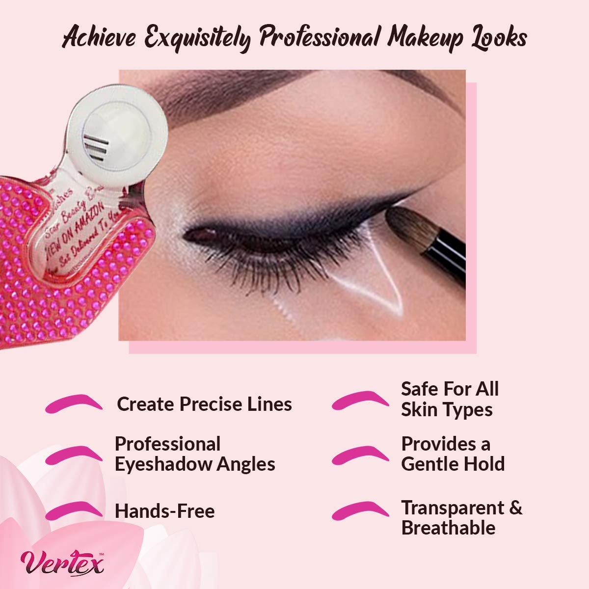 Makeup Tape Eyeliner Stencils Pencil Liquid Liner Wing Tips Firm Hold Clean Edge Eyeshadow Lines Palette Primer Cream Real Beginners Techniques Use