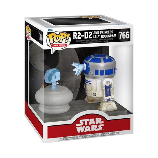 Funko Pop Deluxe: R2-D2 with Leia - Star Wars - Collectable Vinyl Figure - Gift Idea - Official Merchandise - Toys for Kids & Adults - Sci-Fi Fans…