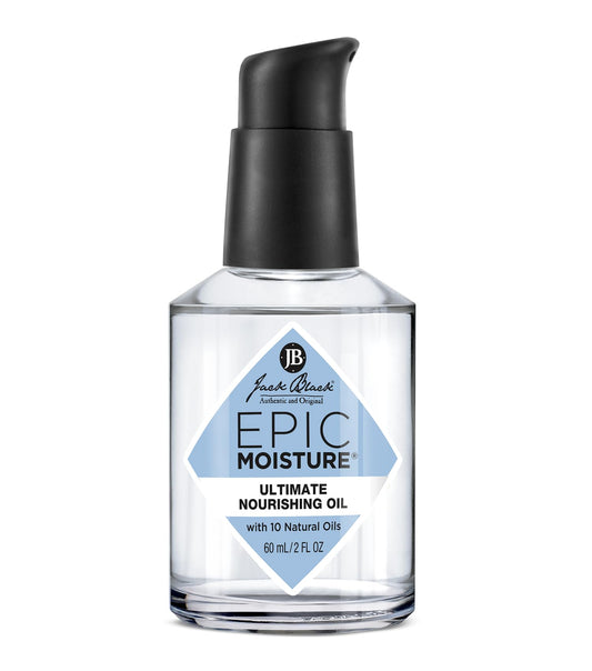 Jack Black Epic Moisture Ultimate MP10 Nourishing Oil, 2 Fl Oz - Multi-Purpose Moisturizing Body Oil and Beard Oil with 10 Natural Oils for Face
