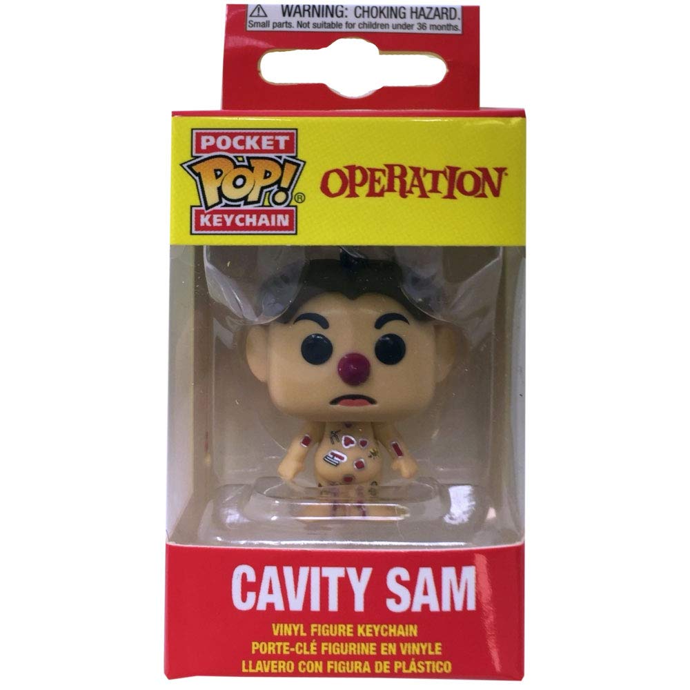 Funko Pop! Keychain: Operation Game - Cavity Sam, 2 inches