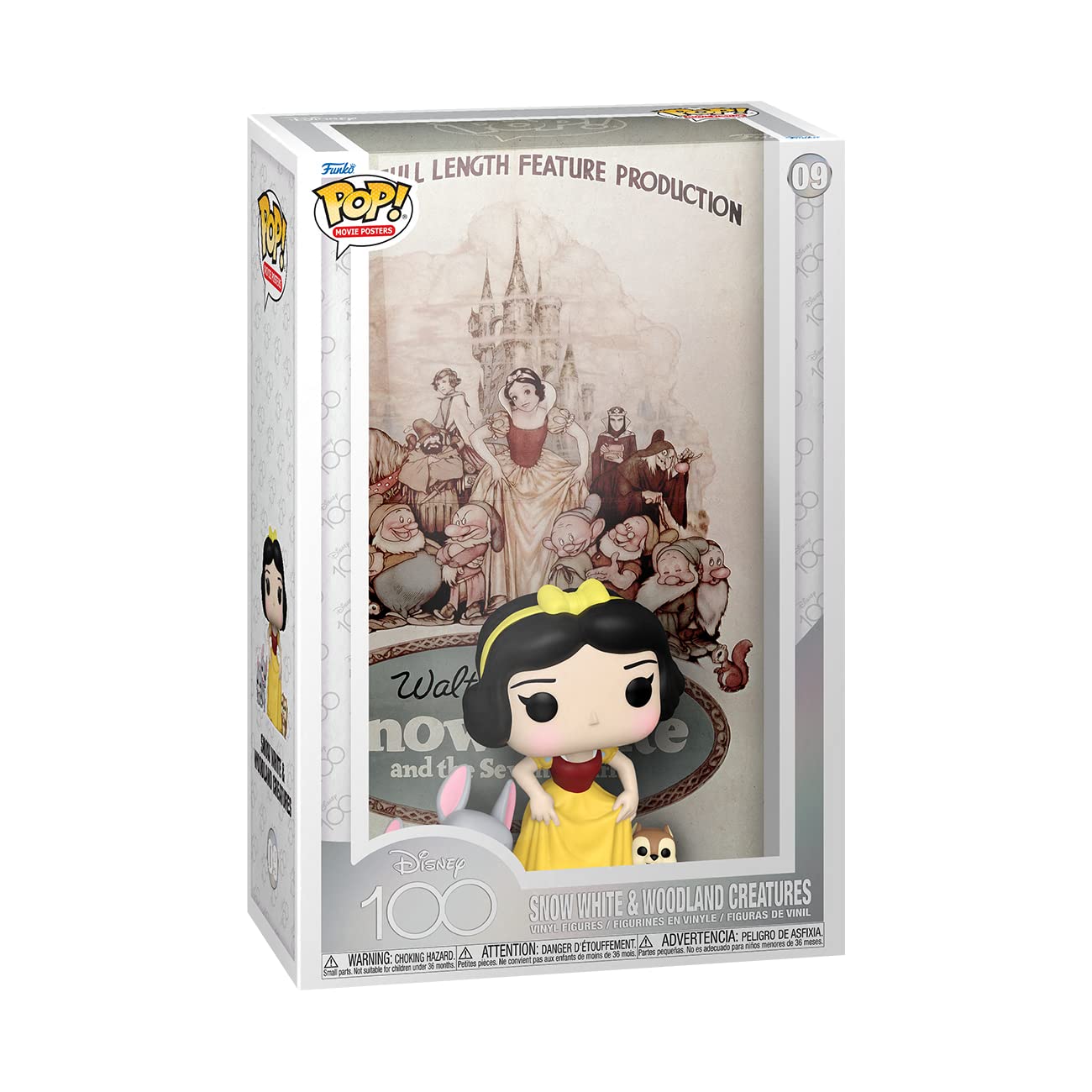 Funko POP! Movie Poster: Disney - Snow White - Collectable Vinyl Figure - Gift Idea - Official Merchandise - for Kids & Adults - Movies Fans - Model…