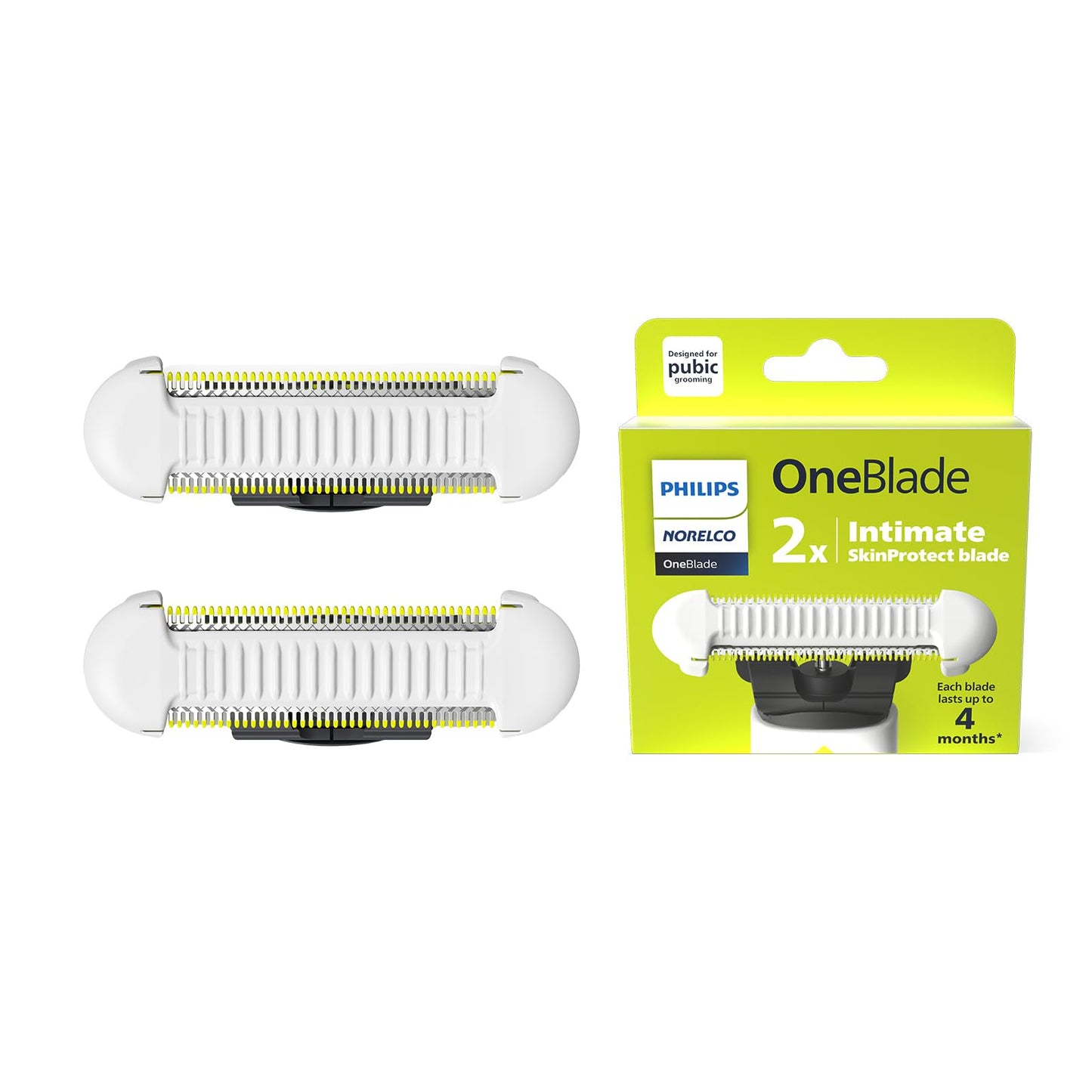 Philips Norelco OneBlade Skin Protect Replacement Blade, for OneBlade Electric Shaver and Trimmer, Durable Stainless Steel, Trim and Shave with Extra Beauty and Personal Care Norelco Default Title