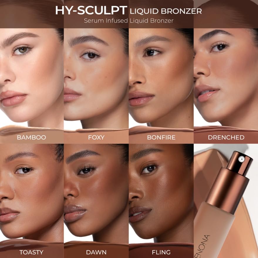 Natasha Denona HY-SCULPT LIQUID BRONZER Serum-Infused Liquid Bronzer - Drenched