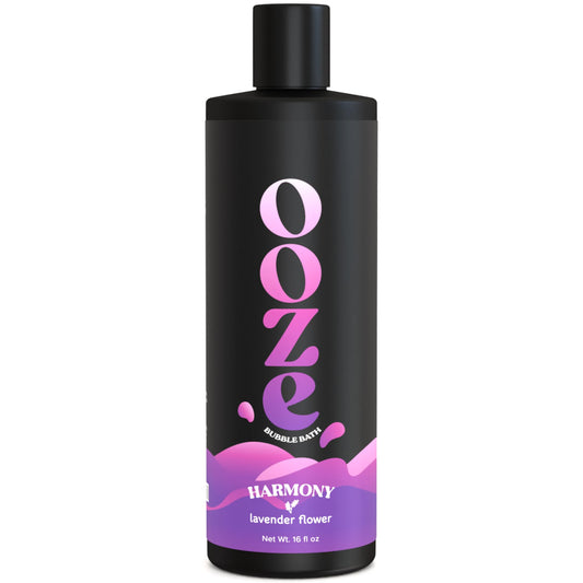 OOZE Lavender Bubble Bath for Women (473ml) - Bath Bubbles for Relaxing, Calming & Soothing - Self-Care & Wellness - Zero Parabens, Cruelty-Free, Made Beauty and Personal Care OOZE Bath