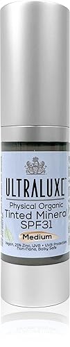 ULTRALUXE SKIN CARE Organic Glowing & Mattifying Tinted Mineral SPF31, Maintainance