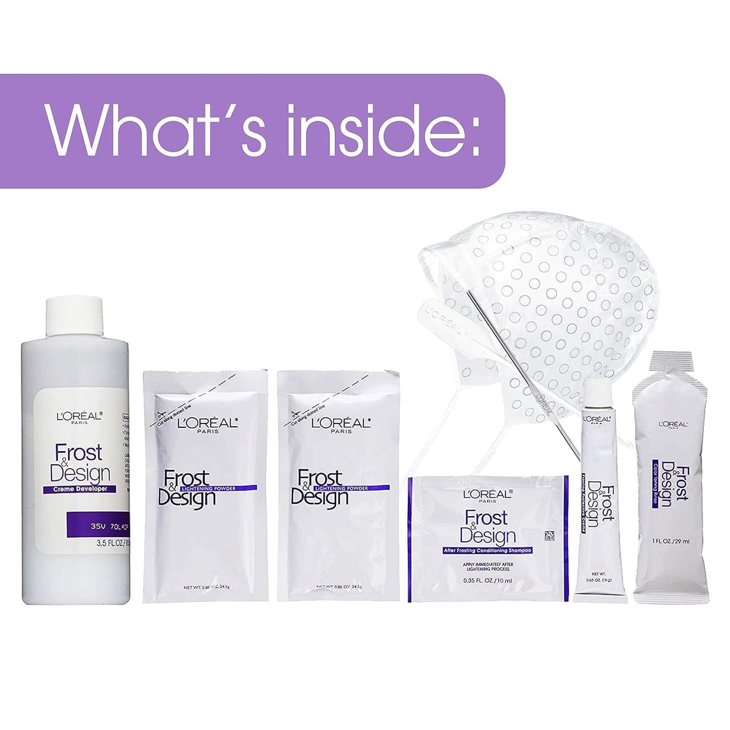 L'Oreal Frost & Design Highlights H85 Champagne 1 Each (Pack of 2)