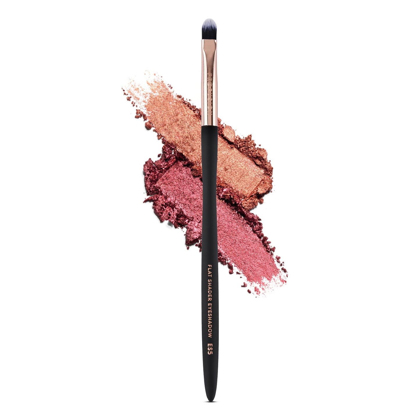 Profusion Cosmetics Flat Shader Eyeshadow Brush - Dense Synthetic Bristles for Smooth Color Packing & Blending, Professional Vegan Makeup Tool