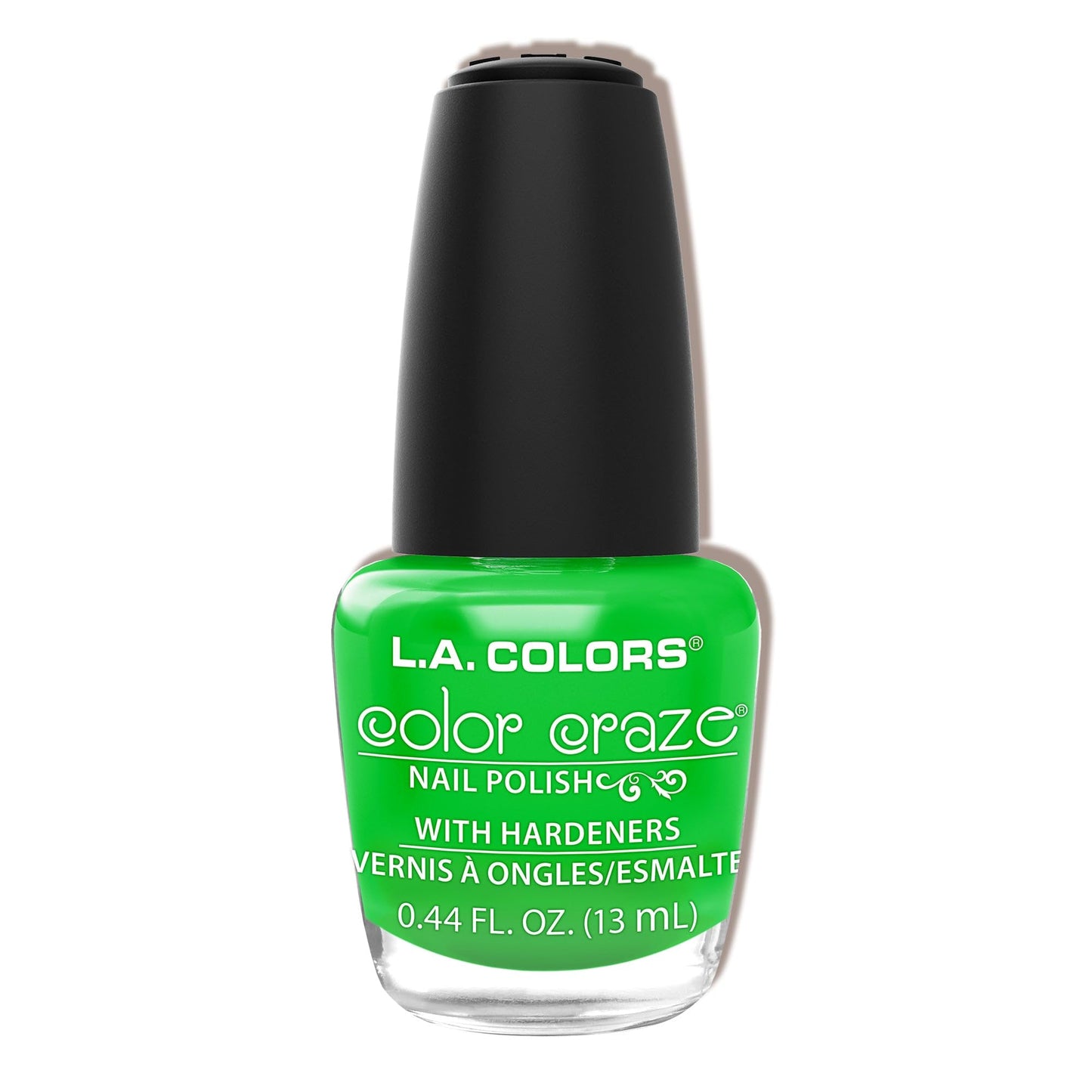 L.A. COLORS Color Craze Nail Polish, Scream CNP513