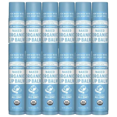 Dr Bronner Lip Balm Naked Unscntd