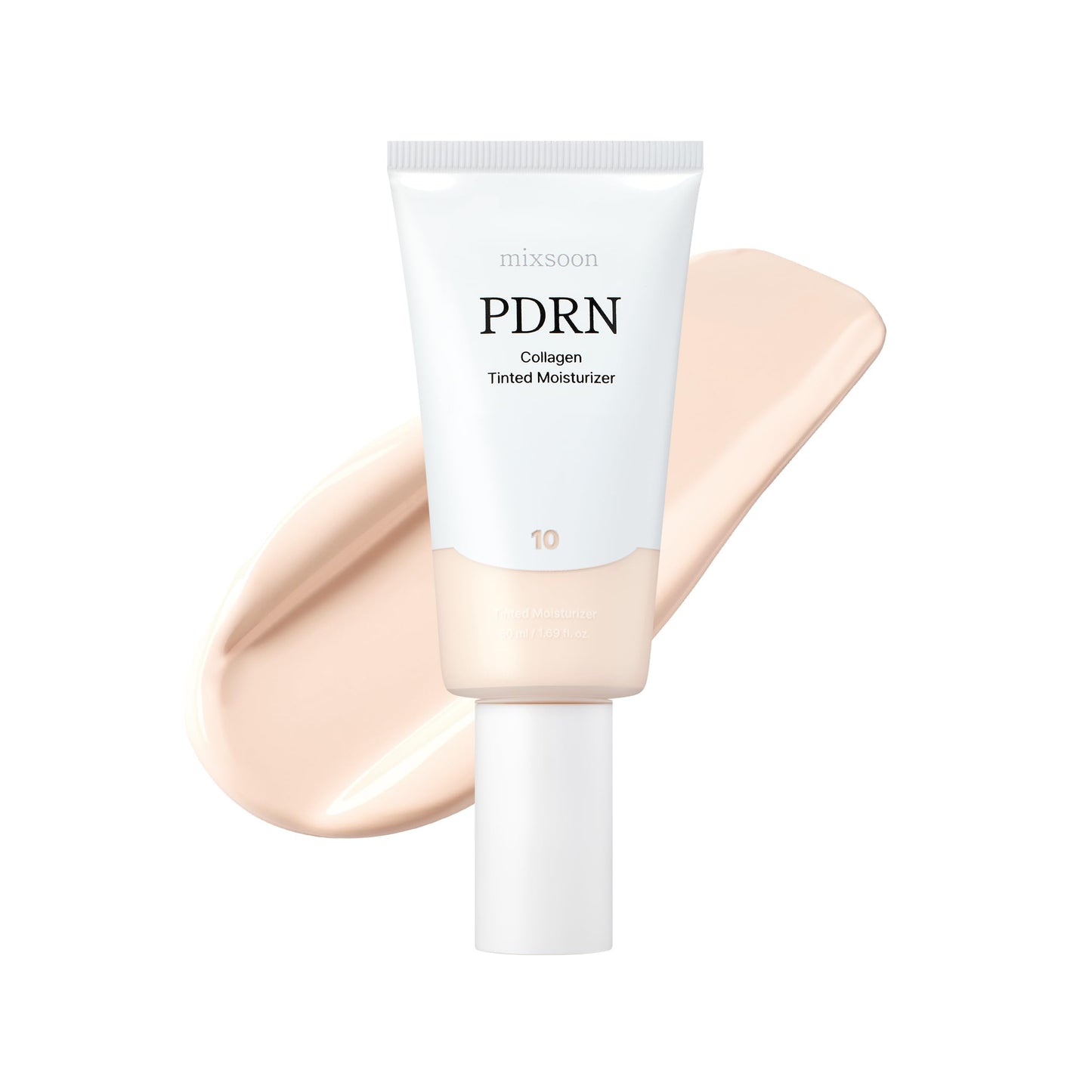 mixsoon PDRN Collagen Tinted Moisturizer - Skincare-Infused Base with Rice PDRN & Peptides, 24H Vibrant Glow & Luminous Hydration, 10 Shades 50ml Beauty and Personal Care mixsoon Default Title
