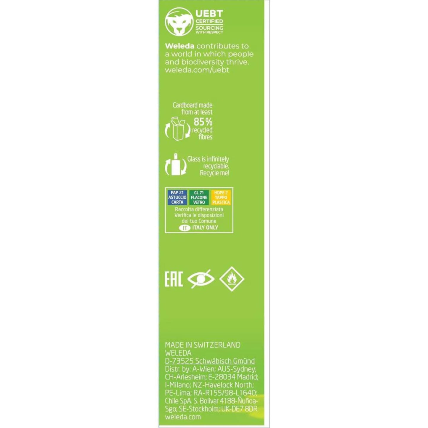 Weleda Deodorant Spray, Citrus 3.4 Oz (Quantity Of 3) Beauty and Personal Care Weleda