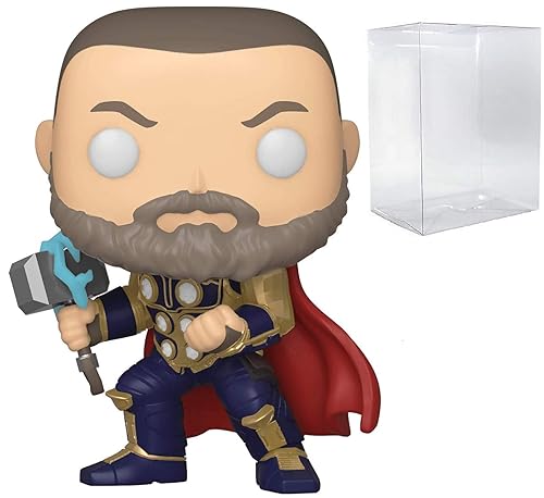 Thor with Hammer #628 Pop Games: Avengers Gamerverse Vinyl Figure (Bundled with EcoTEK Plastic Protector to Protect Display Box)