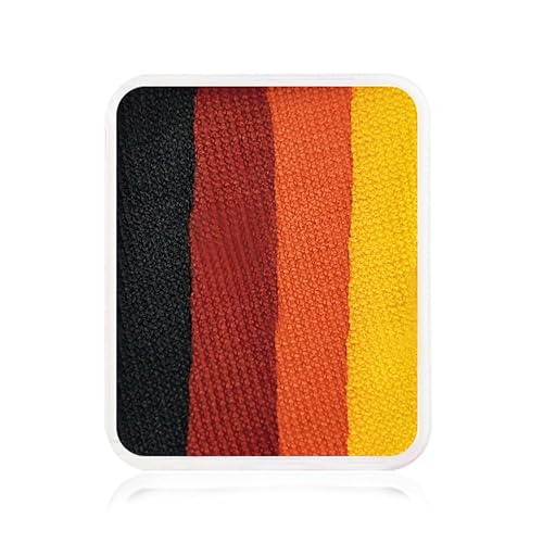 Kraze FX Face Paint Palette Refill - Jalepeno Face Paint (6 gm) - Hypoallergenic, Non-Toxic, Water Activated Professional Face & Body Painting Makeup