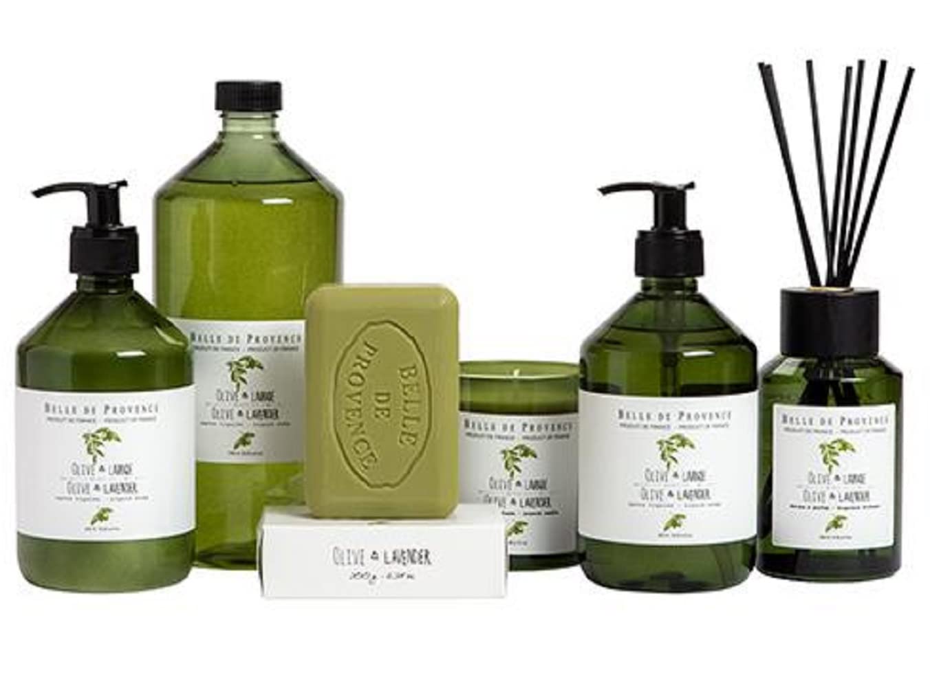 Belle de Provence Olive & Rosemary 1L Pump Liquid Soap Beauty & Personal Care Belle de Provence