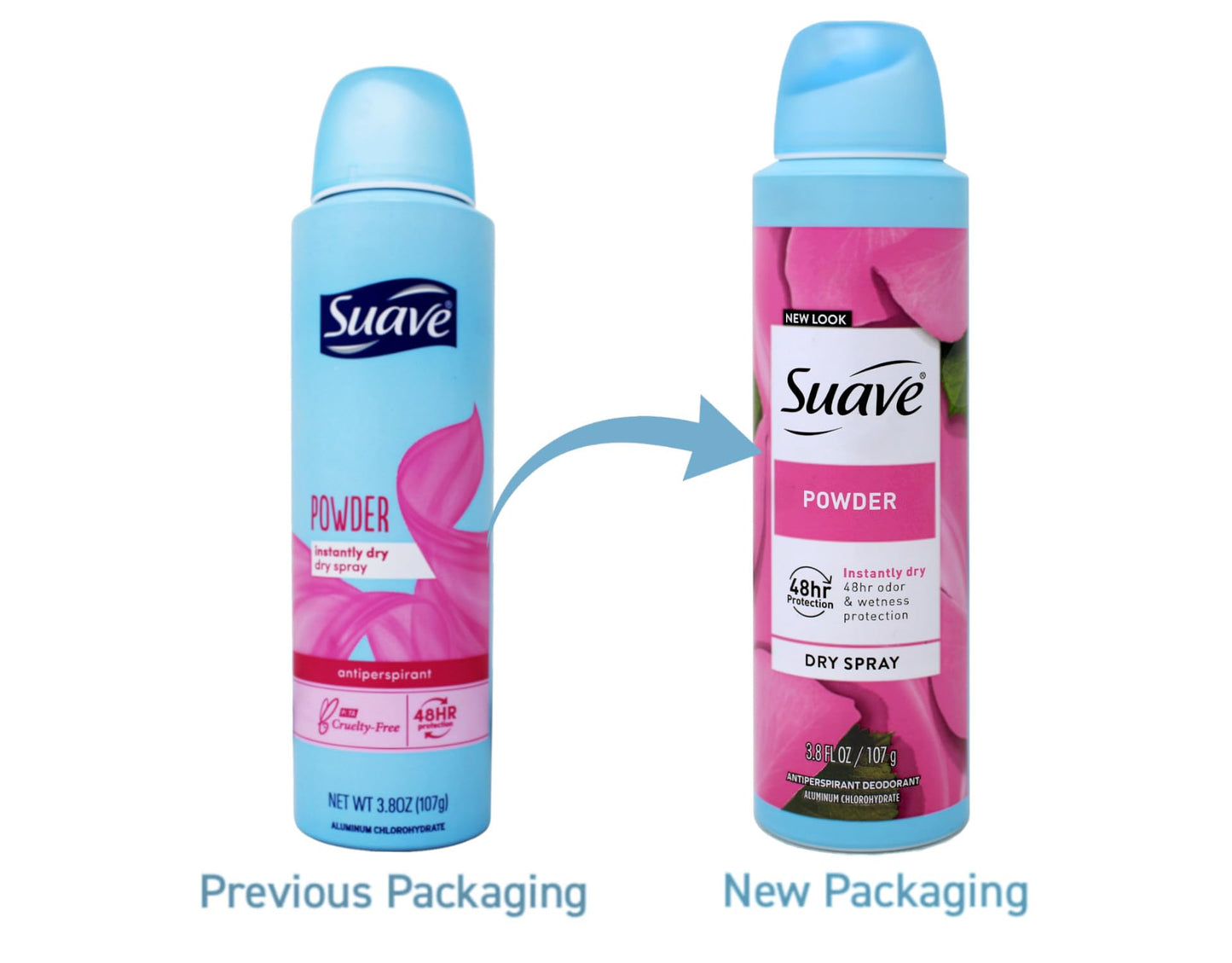Suave, Antiperspirant Dry Spray Powder, 3.8 Ounce