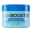 Style Factor Lock BOOSTER Twist & Grip Braid Gel (5 Oz.) with Tea Tree Oil - Strong Hold, Flake-Free, Frizz-Free Hair Braiding Gel for Defined