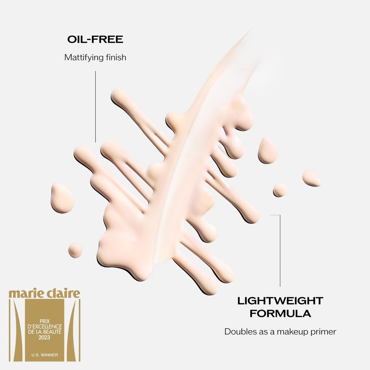 Shiseido Urban Environment Oil-Free Sunscreen SPF 42 - 30 mL - Protects, Hydrates, Mattifies & Works as Face Primer - Water Resistant for 40 Minutes