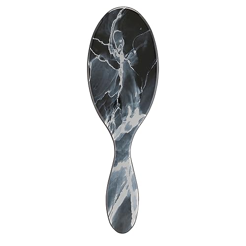 Wet Brush Original Detangler Brush - Metallic Marble, Onyx - All Hair Types - Ultra-Soft IntelliFlex Bristles Glide Through Tangles with Ease