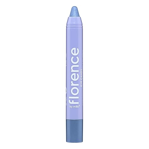 florence by mills Eyecandy Eyeshadow Stick, Taffy (electric blue), 0.063 oz/ 1.8g