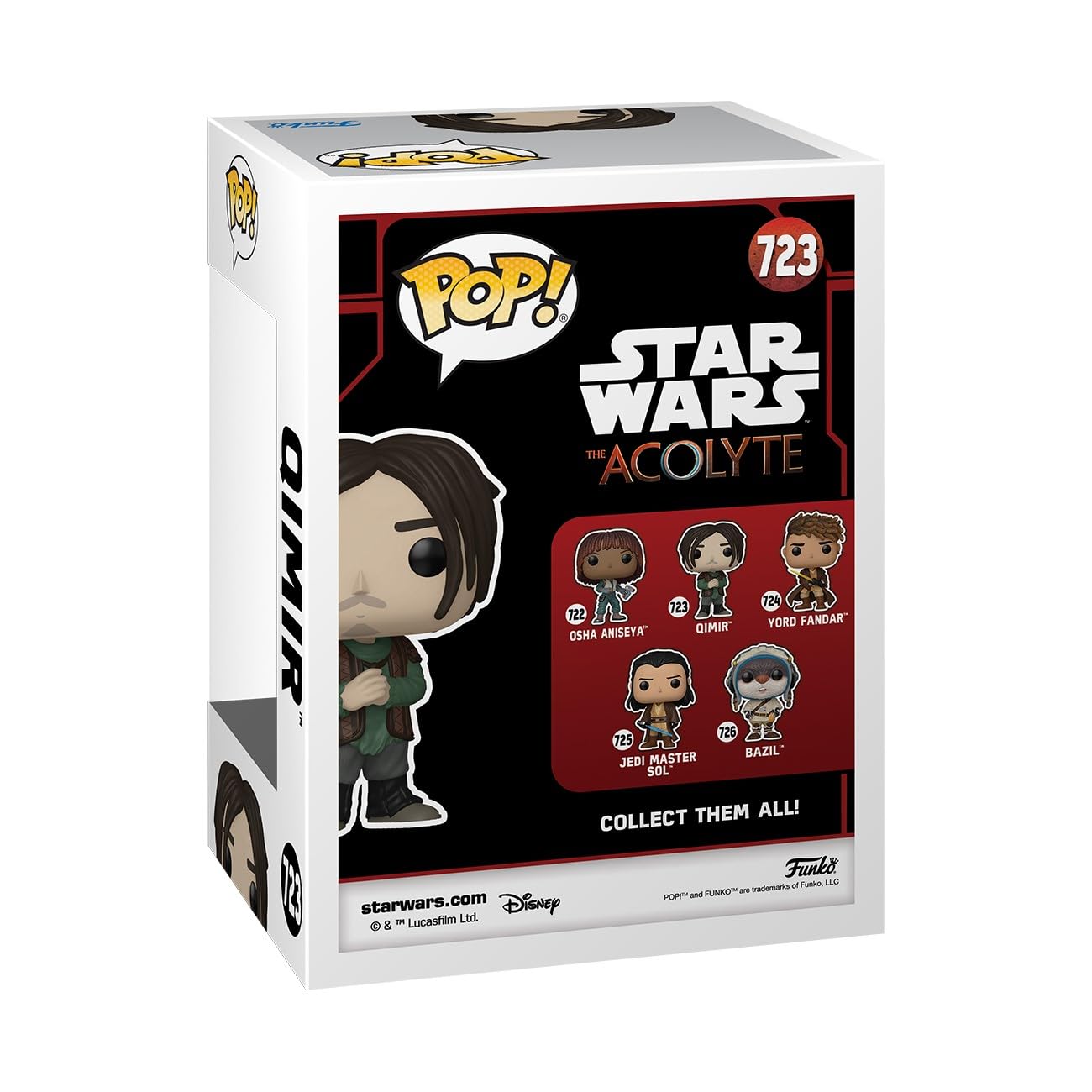 Funko POP! Star Wars: Acolyte - Qimir - Collectable Vinyl Figure - Gift Idea - Official Merchandise - for Kids & Adults - TV Fans - Model Figure…