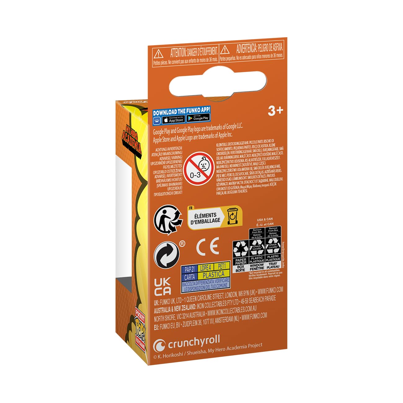 Funko - Figurine My Hero Academia - Twice Hideout Pocket Pop 4cm - 0889698697415