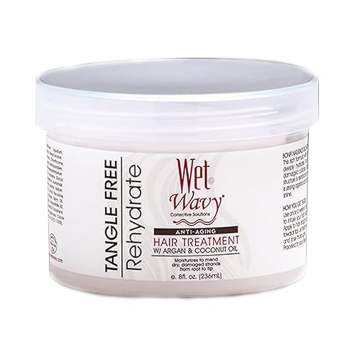 Wet n Wavy Anti Aging Hair Treatment Mask, 8 Oz
