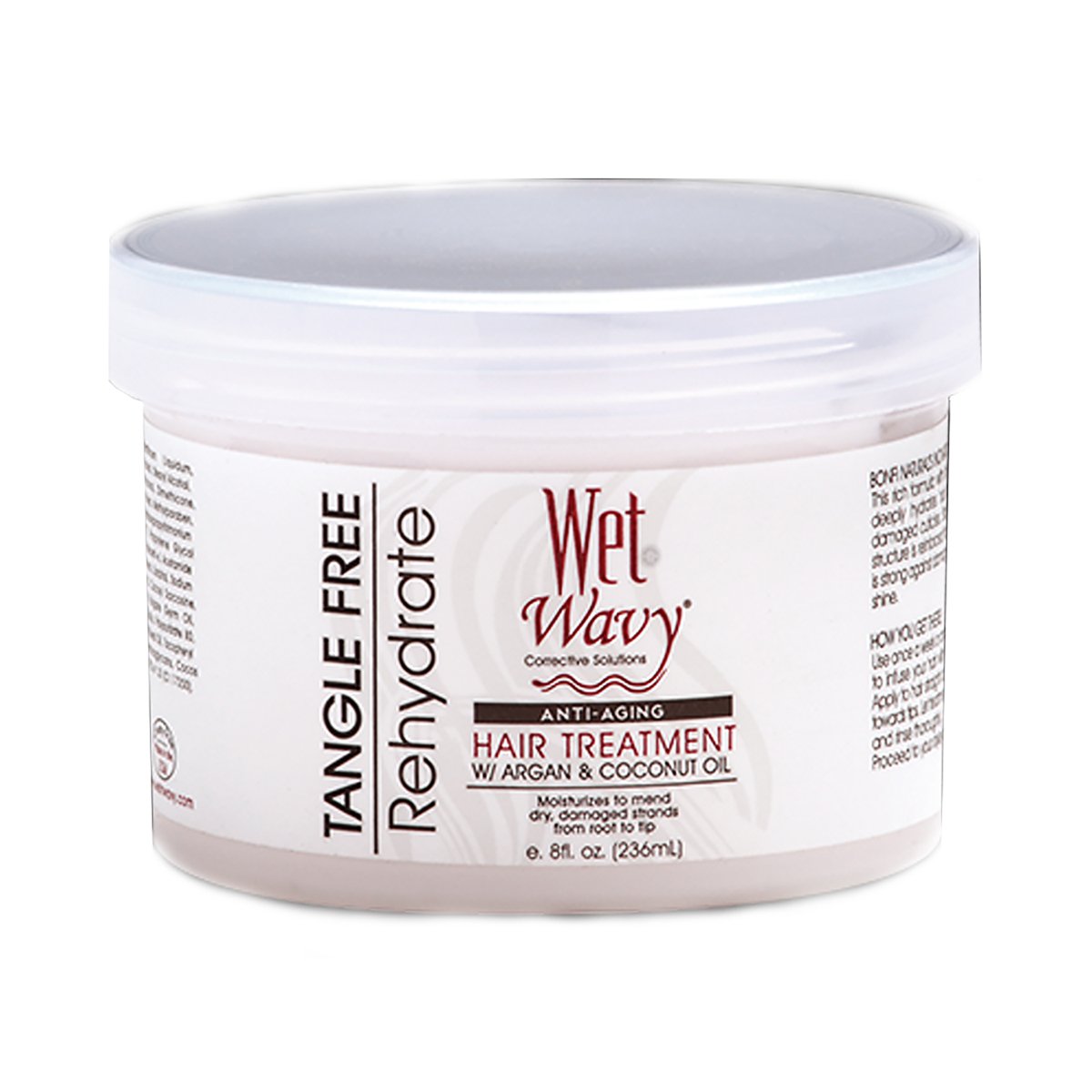Wet n Wavy Anti Aging Hair Treatment Mask, 8 Oz