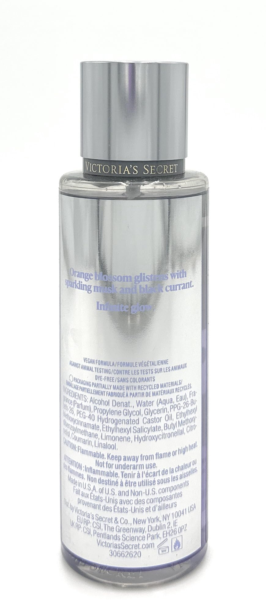 Victoria's Secret Fragrance Body Mist 8.4 Fl Oz Platinum Berries
