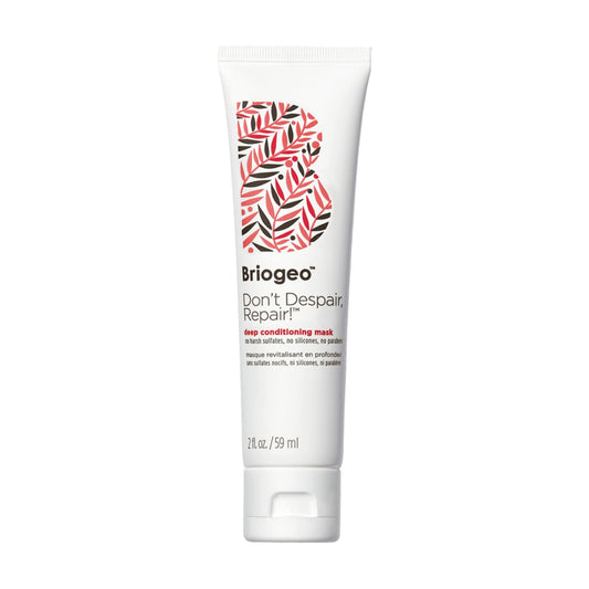 Briogeo Don't Despair, Repair! Deep Conditioning Mask | Protein + Moisture Balance Conditioner for Dry, Damaged, Color-Treated Strands | Vegan