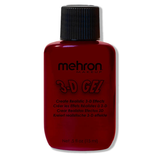 Mehron Makeup 3-D Gel | Gelatin Special Effects Makeup | Halloween FX & Scarring Gel | Fake Skin for Stage, Screen, Theater, Cosplay, and Halloween