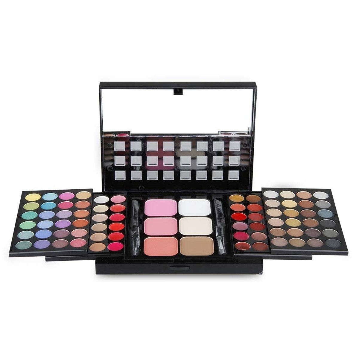 Pure Vie Professional 48 Colors EyeShadow Palette, 18 Lip Gloss, 6 Concealer, 3 Blusher and 3 Shading Powder