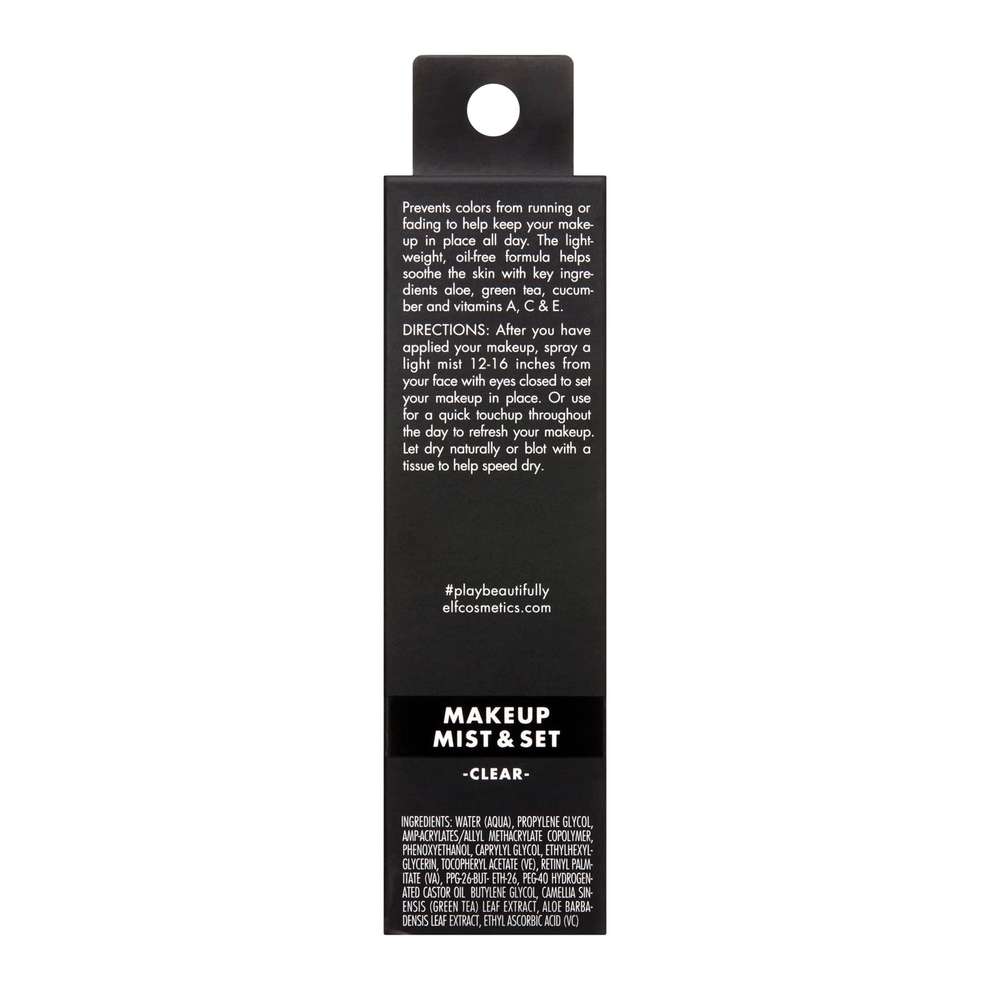 e.l.f. Makeup Mist & Set - Small, Lightweight, Long Lasting, All-Day Wear, Revitalizes, Refreshes, Hydrates, Soothes, Infused with Aloe, Green Tea Beauty and Personal Care e.l.f.