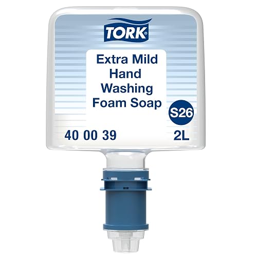 Essity 400039 Mild Foam Soap S26, Unscented, 2 L Bottle, 2/pack