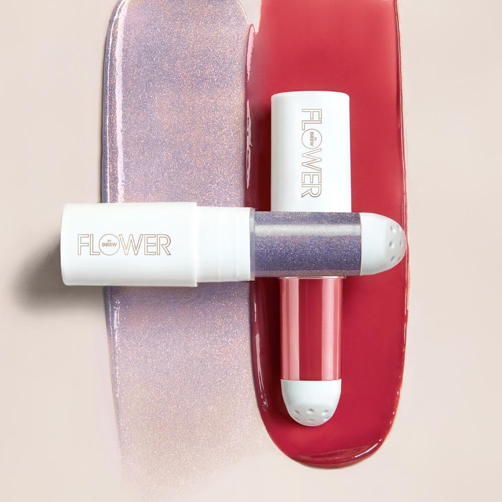 FLOWER Beauty By Drew Barrymore Perfect Pout Hydrating Lip Mask - Soothes + Softens Lips + Natural-Looking Tint - Recovery Lip Treatment + Moisturizes