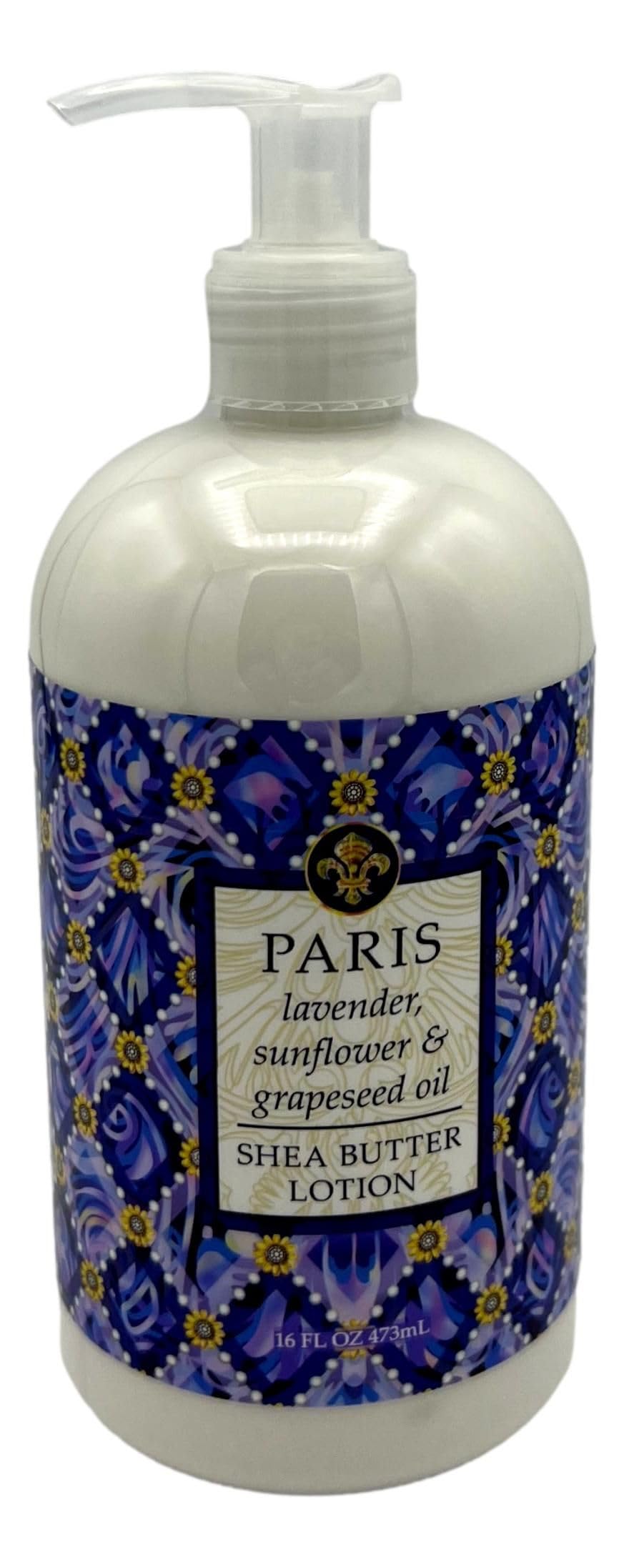 Greenwich Bay Trading Co., Paris, Lavender, Sunflower & Grapeseed Oil Luxurious Hand Soap and Shea Butter Lotion Set, 16 fl oz Each Beauty & Personal Care Greenwich Bay