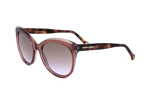Carolina Herrera Brown Violet Cat Eye Ladies Sunglasses HER 0175/S 0NUX/QR 57