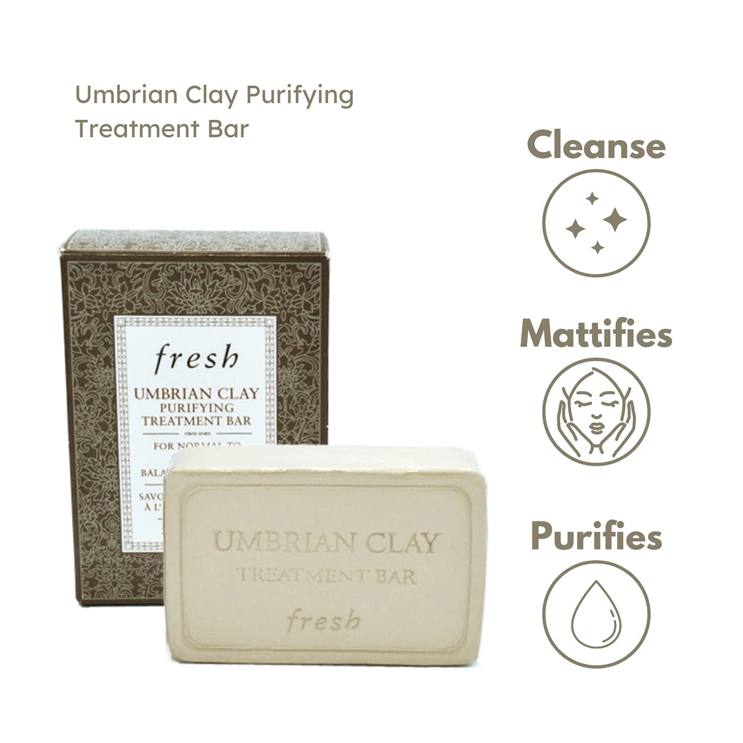 Fresh Umbrian Clay Treatment Bar 7.1 oz (198.8 g)