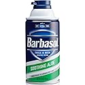 Barbasol Soothing Aloe Thick & Rich Shaving Cream 10 Oz (2 Pack)